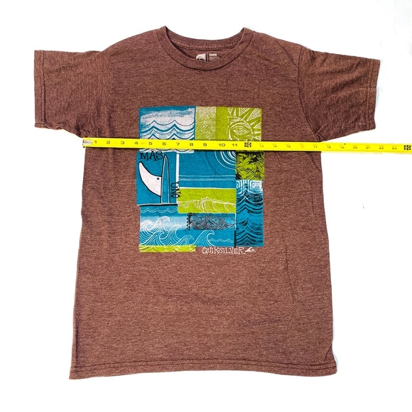 Lot of 2 Quicksilver Men's T-Shirts Size Small - Picture 8 of 10